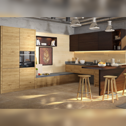 Kuchnia z drzewa Modesta К1020